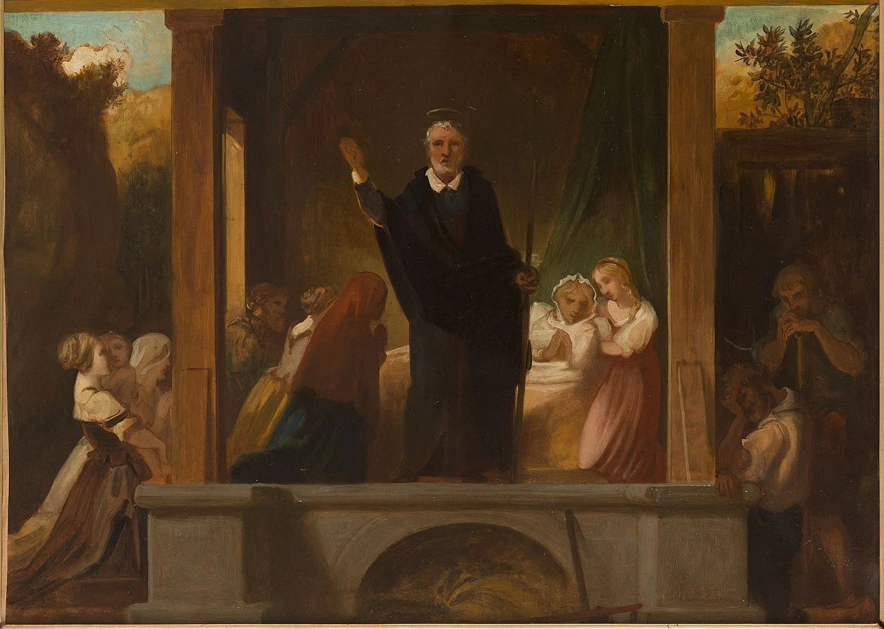 L'apoteosi di San Francesco di Sales - Musee des Beaux, Arts de la ville de Paris